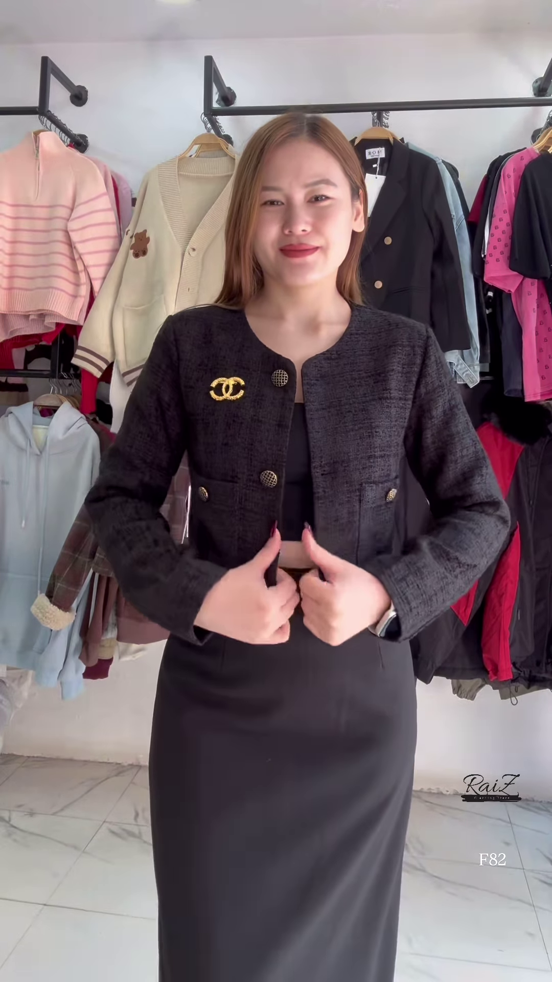 Elegant Cream Cropped Jacket β Redefine Your Classic Look with Chic Sophistication π€β¨ - Image 6