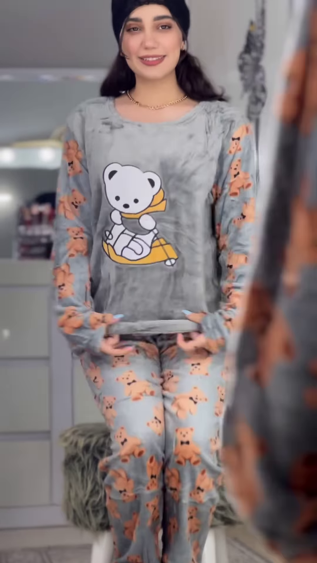 Plush Fleece Winter Pyjama Set – Ultra‑Soft, Cute Prints, All‑Night Coziness 💤� - Image 3