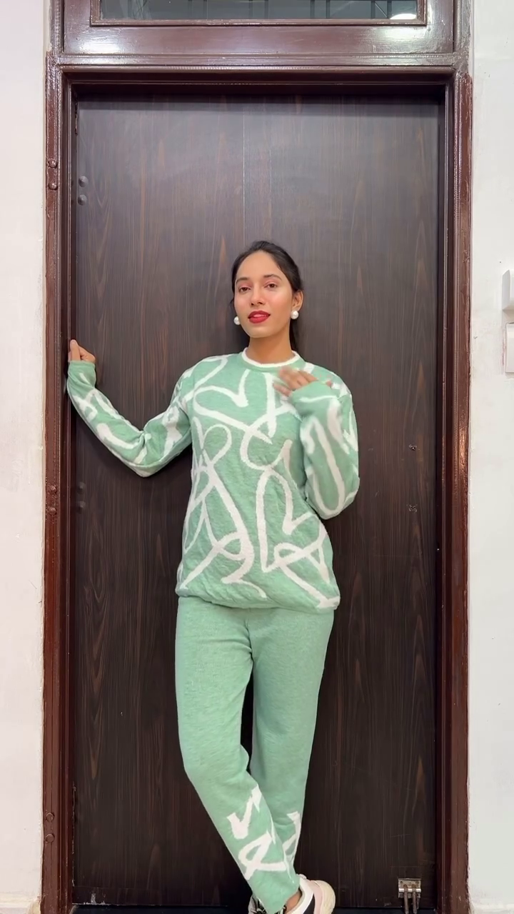 Cotton Zip-Knit Co-ord Set – Effortless Sporty Style, Day-Long Comfort 🧵✨ - Image 6