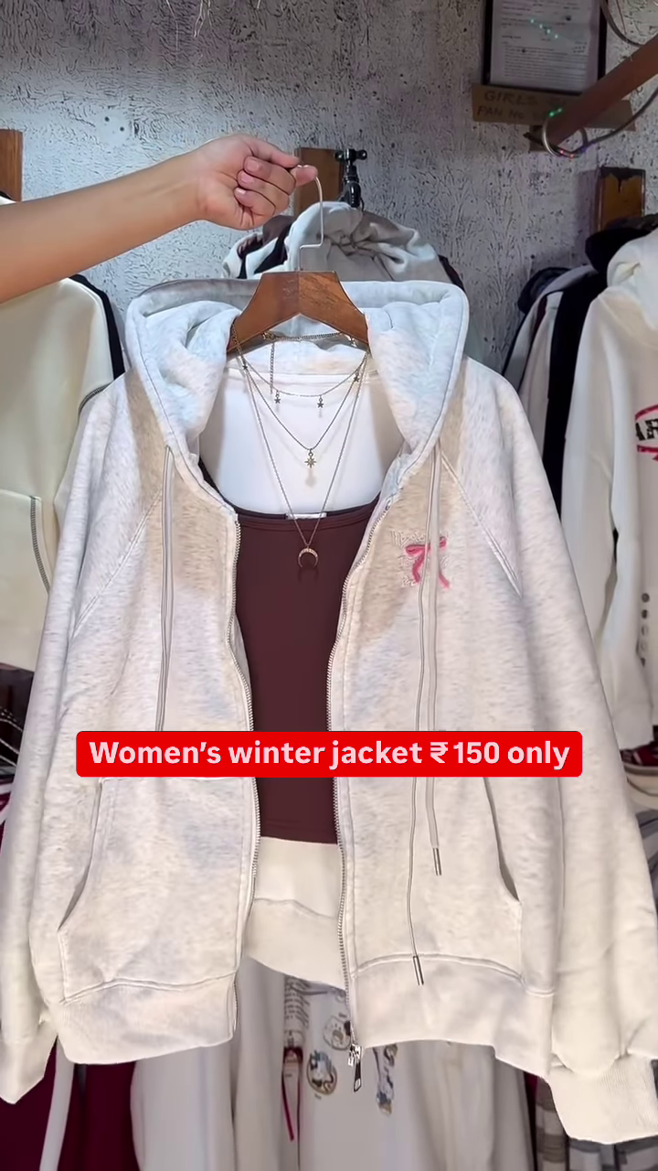 Women's Hooded Winter Jackets π§₯βοΈ β Soft Padded Layers in Gray, Pink & Blue Variants - Image 2