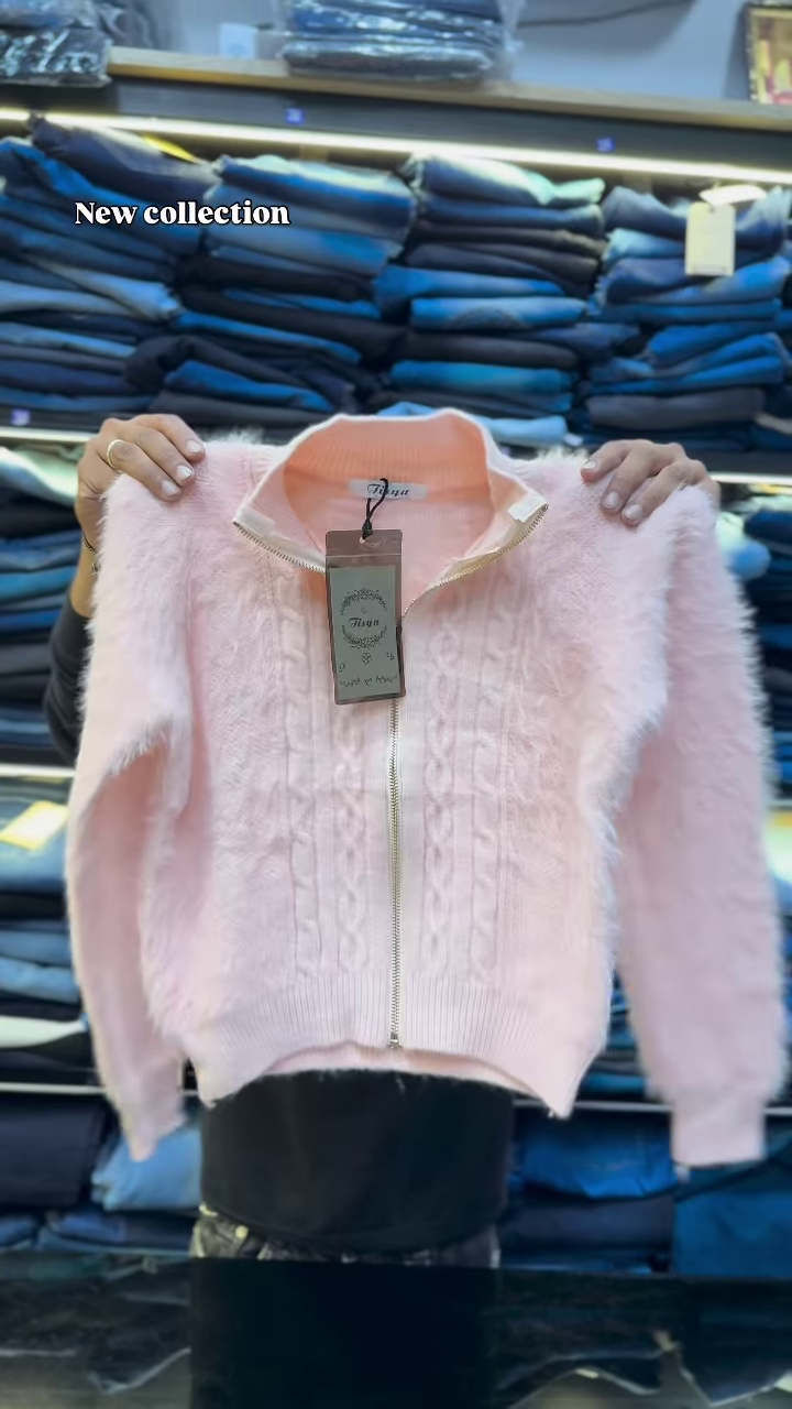 Plush Zip-Up Furry Winter Jacket Collection ❄️✨ - Image 3