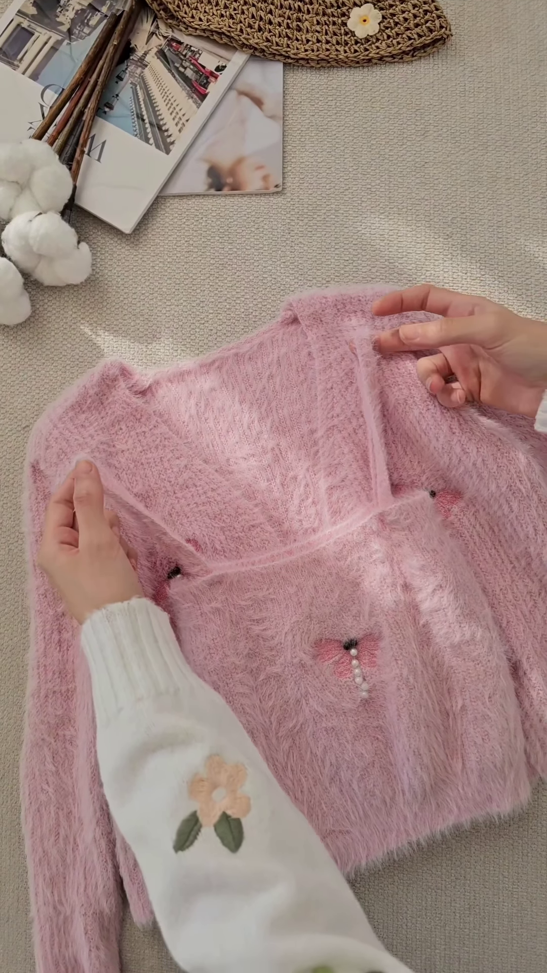 Fairy Fluff Dragonfly Knit Co‑Ord Set 🧚♀️✨ - Image 3