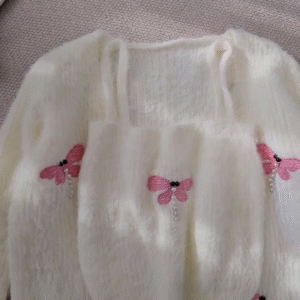 Fairy Fluff Dragonfly Knit Co‑Ord Set 🧚‍♀️✨