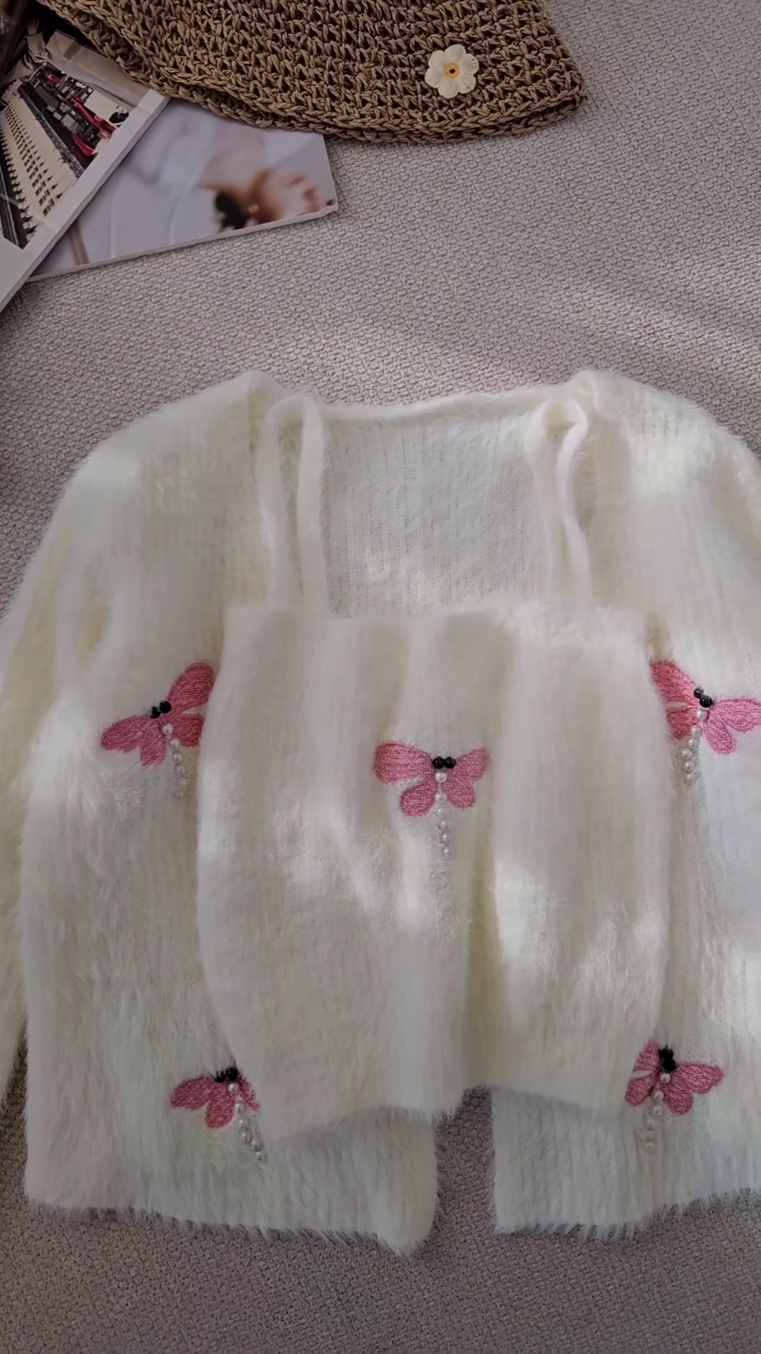 Fairy Fluff Dragonfly Knit Co‑Ord Set 🧚♀️✨