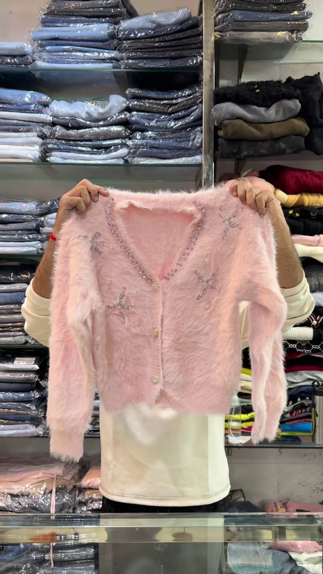 Fairy Frost Embellished Furry Cardigan Collection 🧚♀️❄️ - Image 2