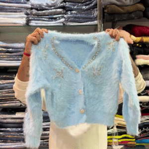 Fairy Frost Embellished Furry Cardigan Collection 🧚‍♀️❄️