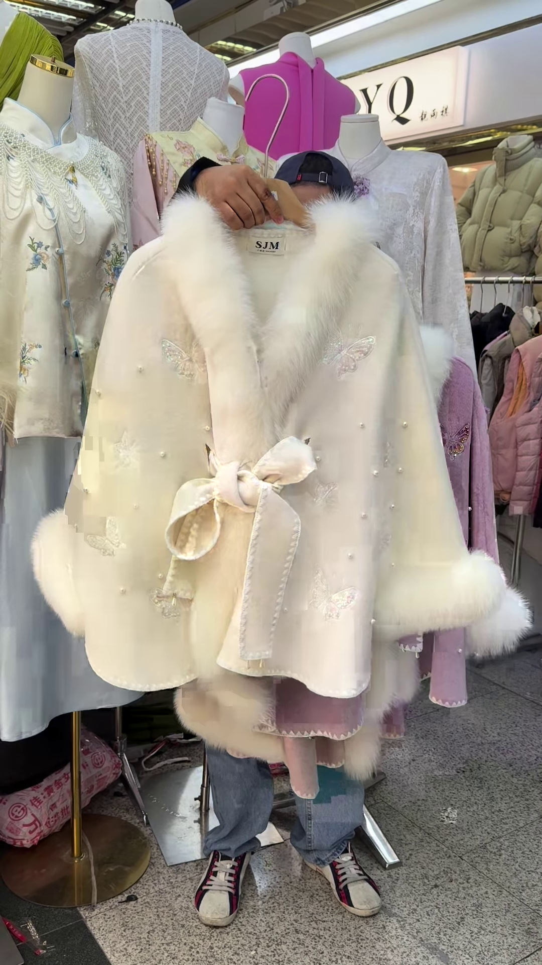 Fairytale Butterfly Faux Fur Cape Coat 🦋❄️ - Image 3