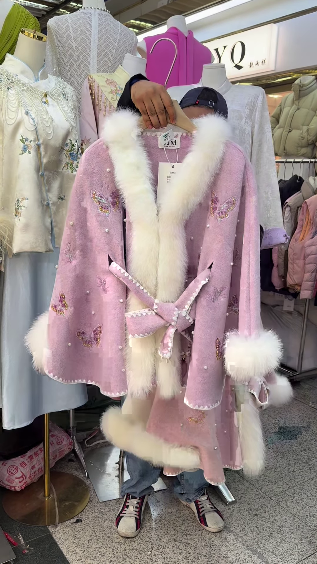 Fairytale Butterfly Faux Fur Cape Coat 🦋❄️ - Image 2
